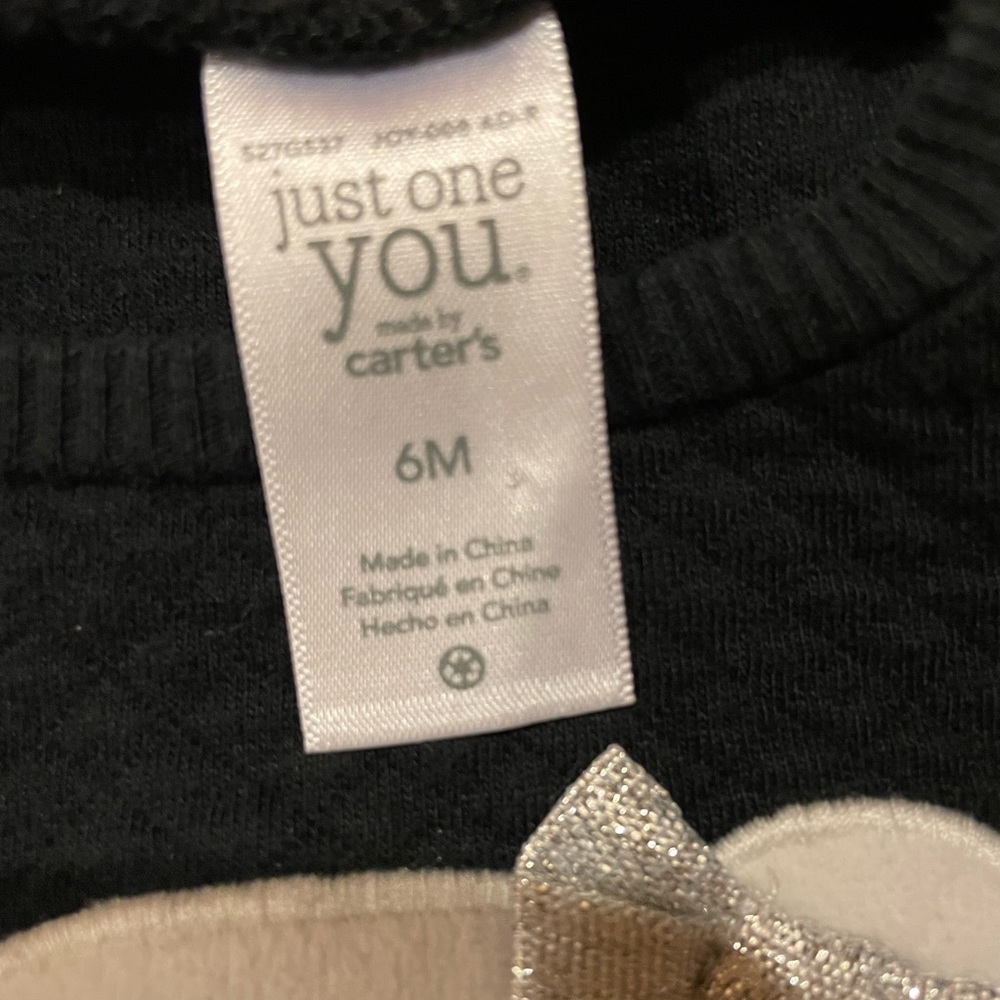 💠  **2 for $20** Carters white bear sweater size 6 months - Picture 8 of 8